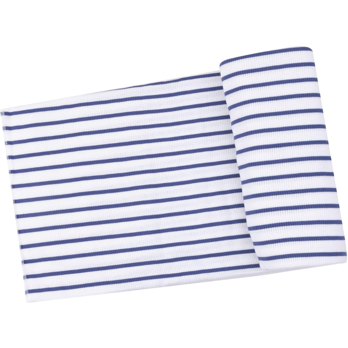 Angel Dear Stripe Vintage Blue Swaddle Blanket