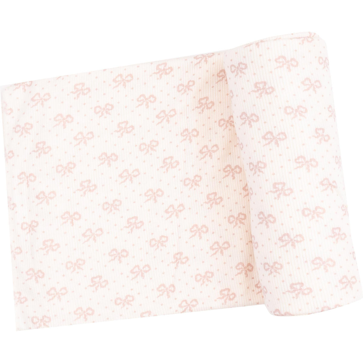 Angel Dear Vintage Mini Bows Swaddle Blanket