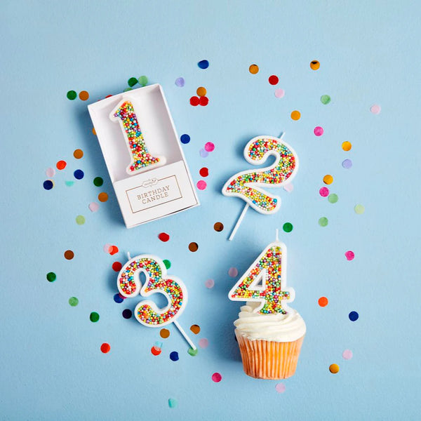 Mudpie Large Birthday Candle Numbers