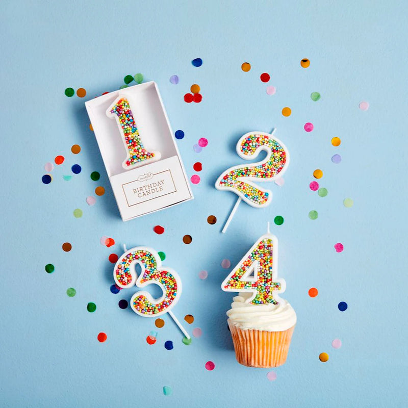 Mudpie Large Birthday Candle Numbers