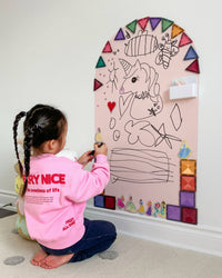 Cherrypick - Magic Playwall - ORIGINAL Arch Magnetic Wall Decal for Kids