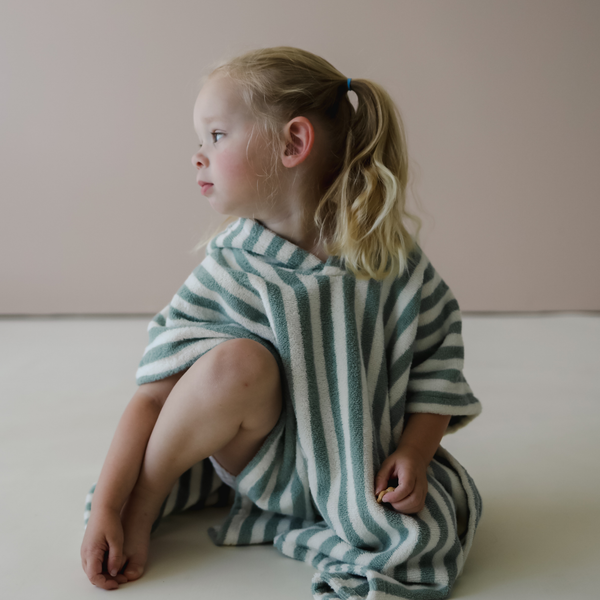 Snuggle Me Organic - Poncho Towel | Slate