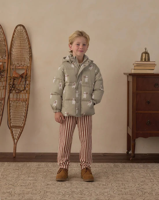 Rylee + Cru Rory Pant- Brick Stripe