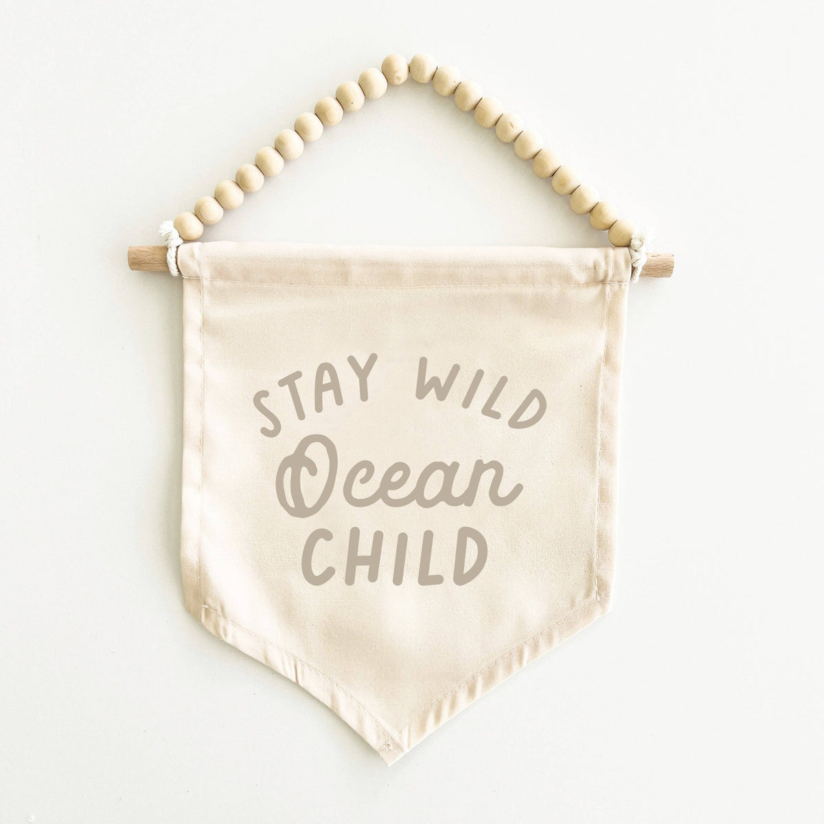 Hunny Prints - Stay Wild Ocean Child Hang Sign
