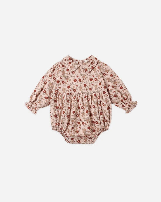 Rylee + Cru Cora Romper- Pink Floral