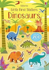 Usborne Little First Stickers Dinosaurs Activity Book