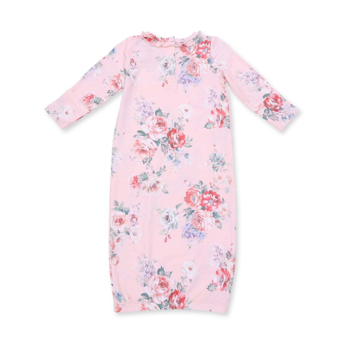Angel Dear Painterly Rose Bouquets Kimono Gown and Headband
