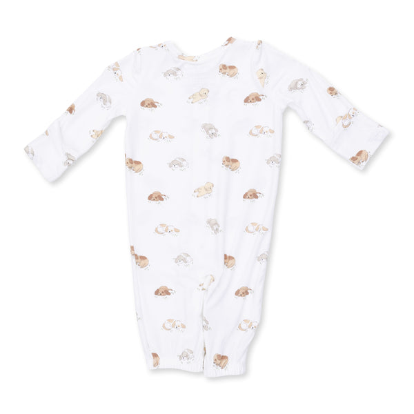 Angel Dear Puppy Snuggle Club Convertible Gown and Beanie Hat