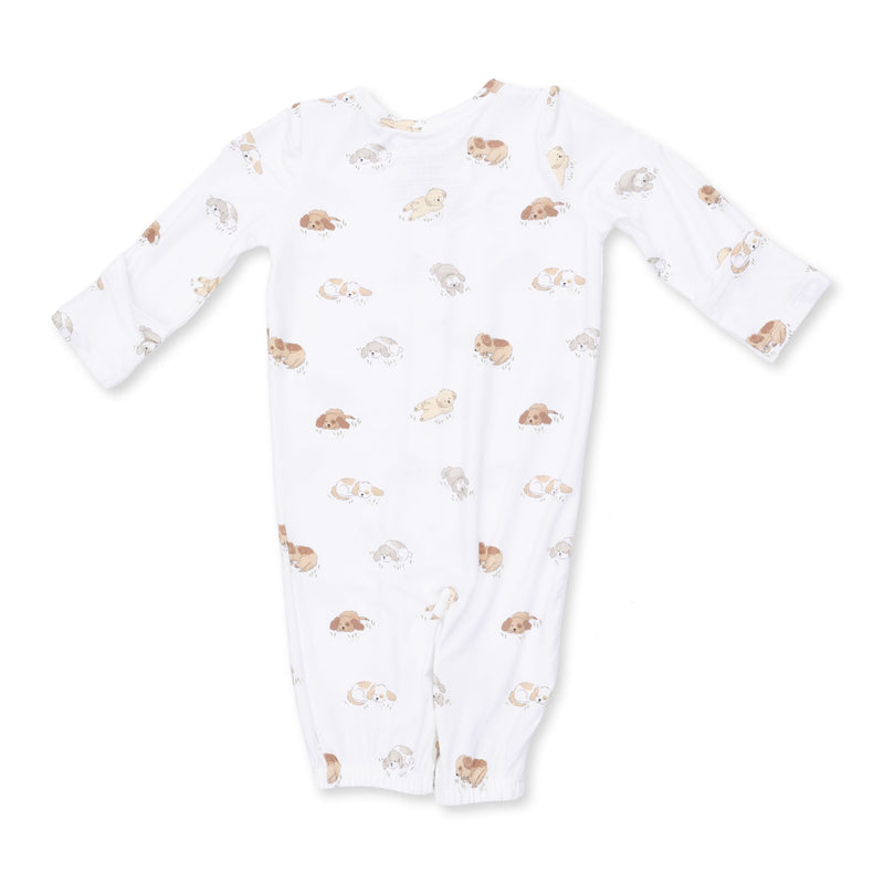 Angel Dear Puppy Snuggle Club Convertible Gown and Beanie Hat