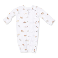 Angel Dear Puppy Snuggle Club Convertible Gown and Beanie Hat