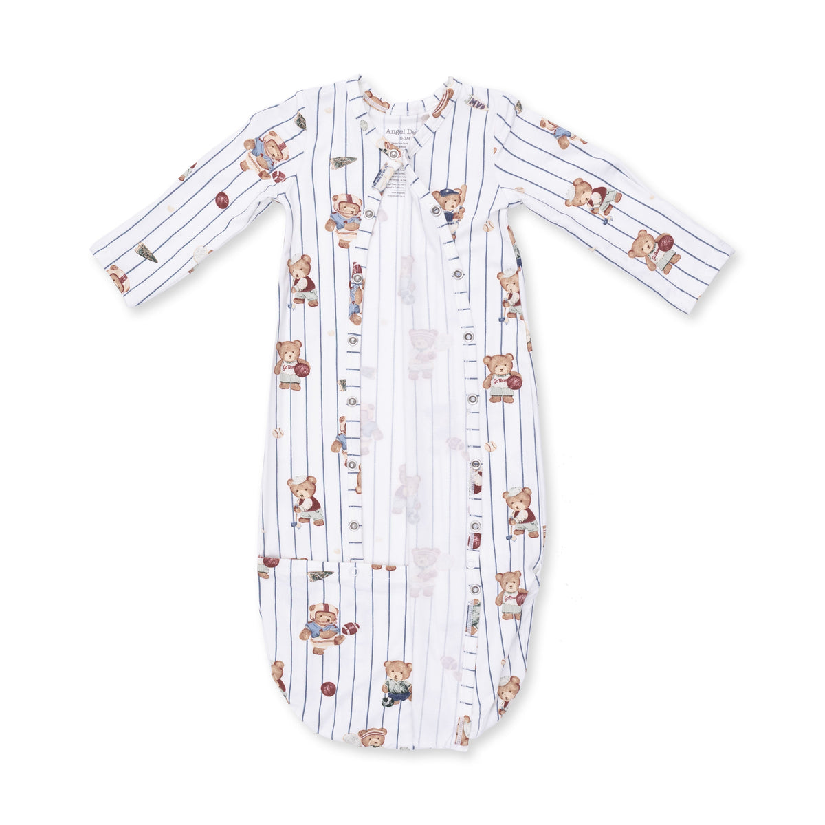 Angel Dear Mixed Sports Bears Bundle Gown and Knotted Hat