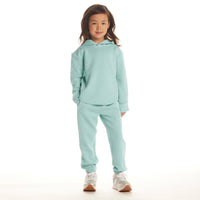 Andy & Evan - Kids Embossed Lounge Set | Aqua Bows