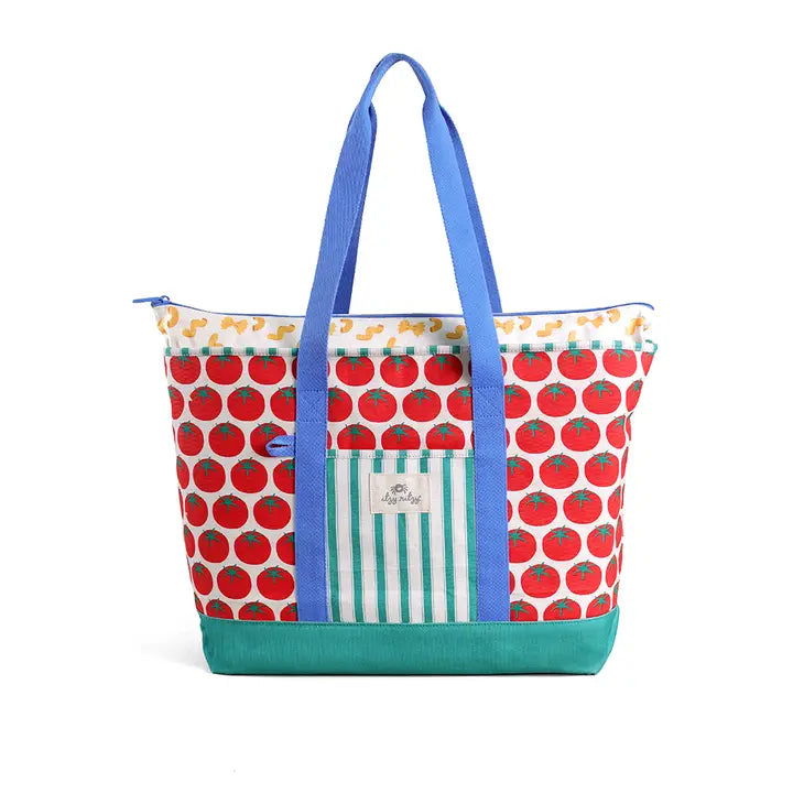 Itzy Explorer Canvas Tote Bag -Pasta La Vista – Baby Go Round, Inc.