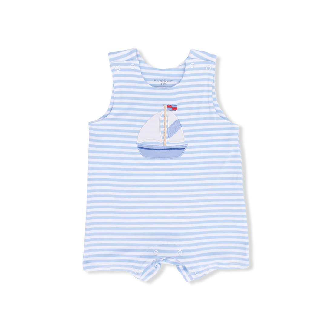 Angel Dear Bubbly Sailboat Stripe  Sleeveless Jon Jon