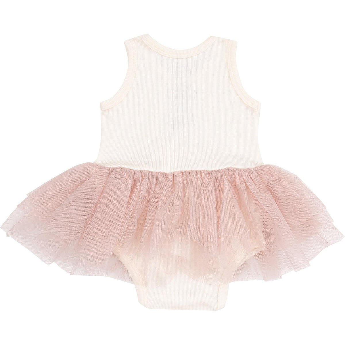 Angel Dear Bows & Ballet Rib Tank Bodysuit Tutu