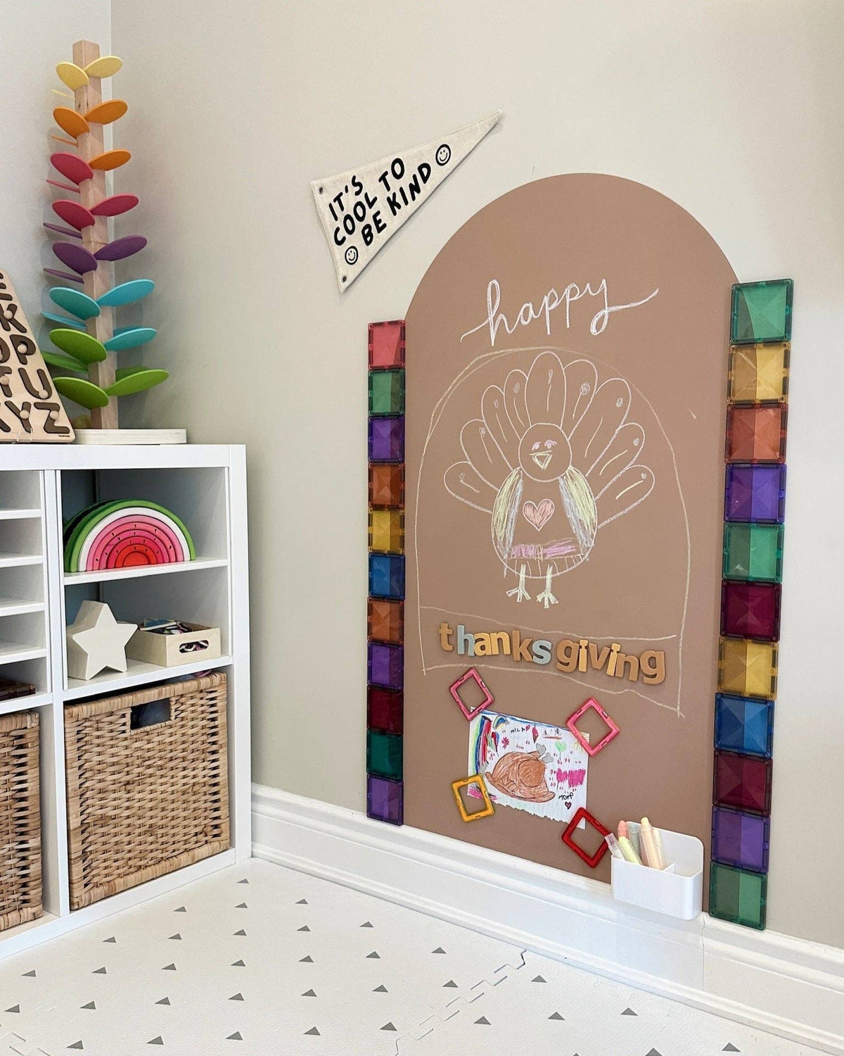 Cherrypick - Magic Playwall - ORIGINAL Arch Magnetic Wall Decal for Kids