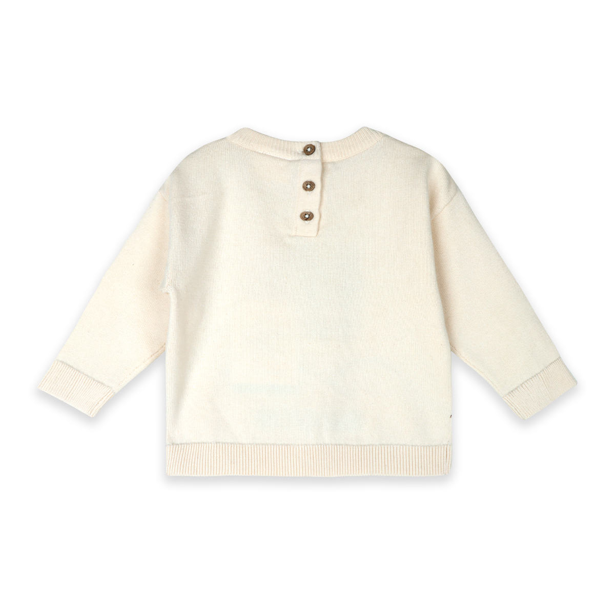 Viverano Organics - Ski Club Embroidered Baby Knit Pullover (Organic Cotton)