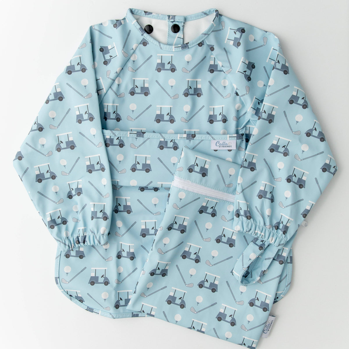 Calla & Friends - The Grayson Long Sleeve Bib - Golf