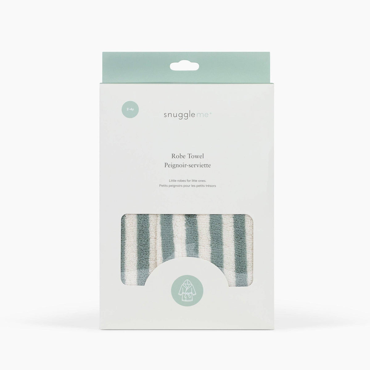 Snuggle Me Organic - Robe Towel | Slate