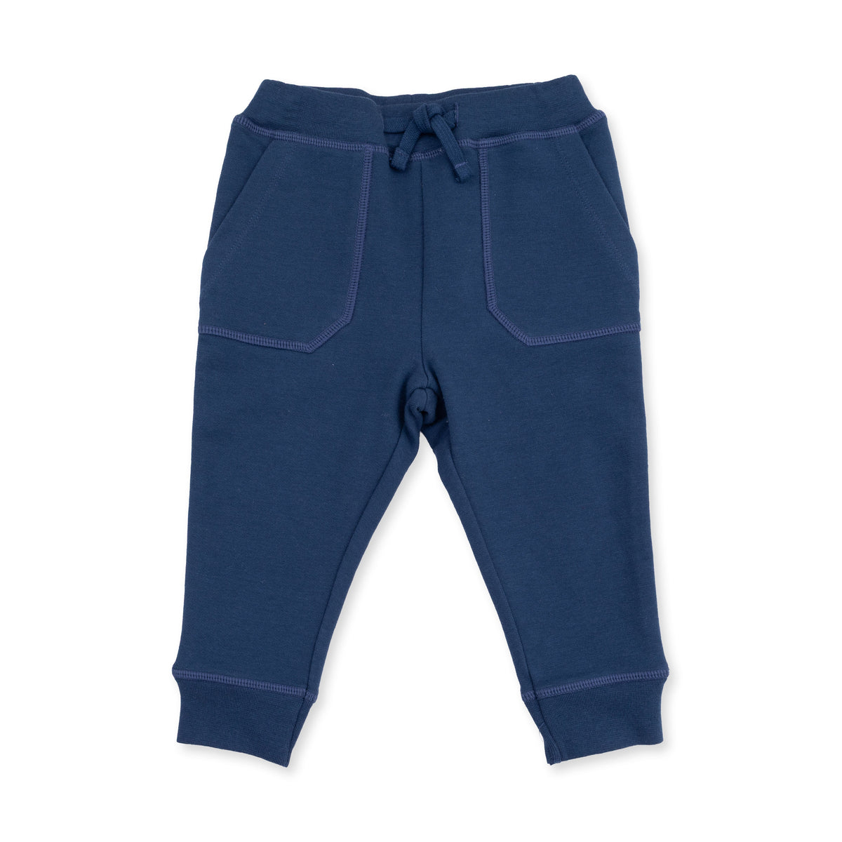 Angel Dear Football Patches Long Sleeve Henley and Jogger