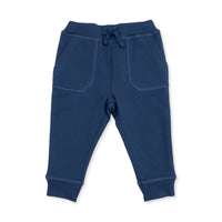 Angel Dear Football Patches Long Sleeve Henley and Jogger