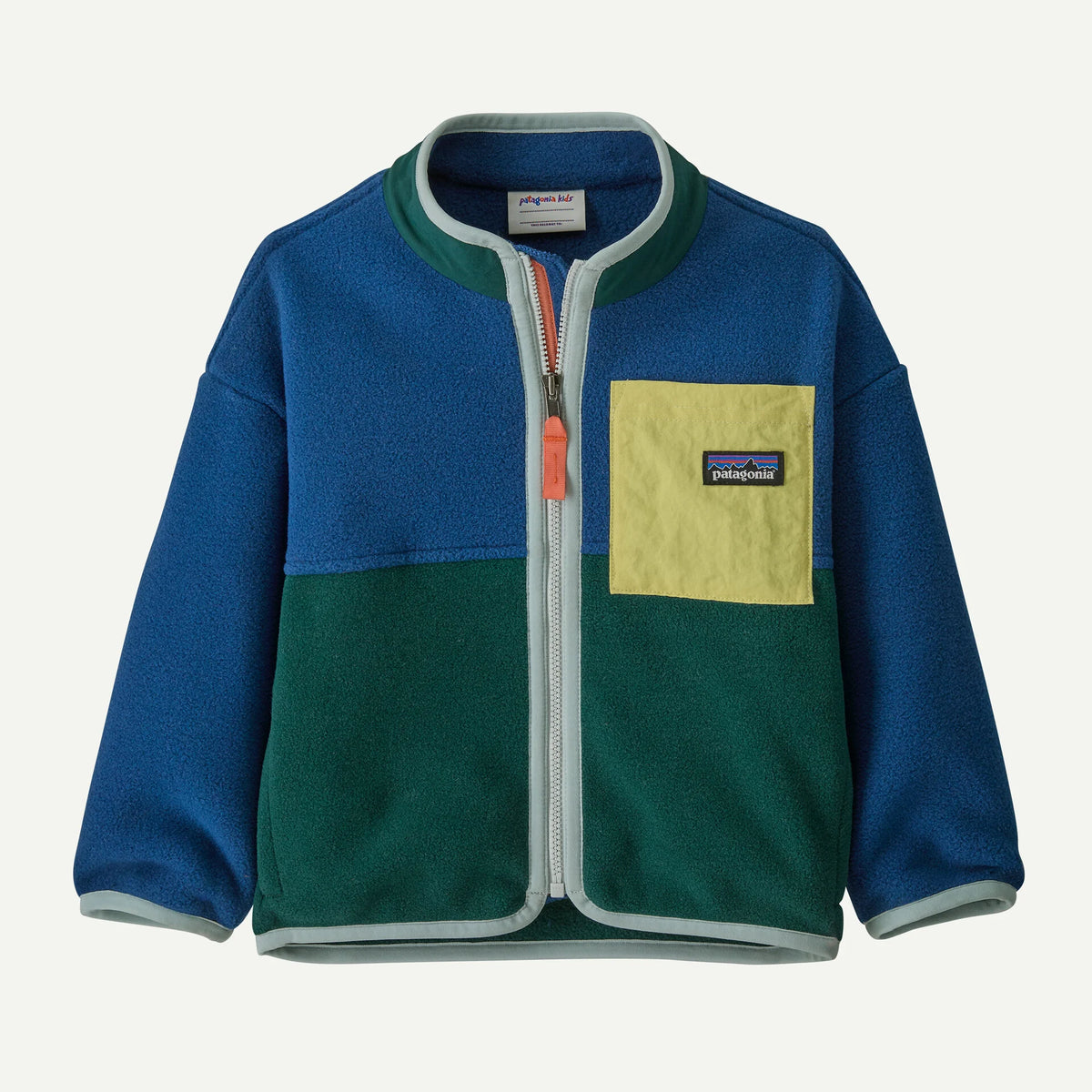 Patagonia Baby Synchilla® Fleece Jacket- Clement Blue