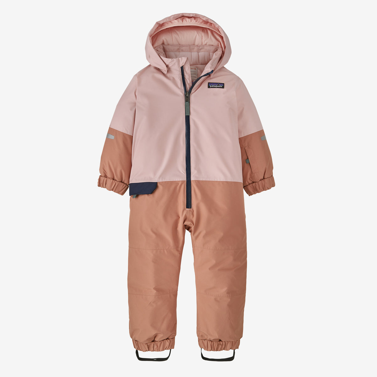 Patagonia Baby Snow Pile One-Piece- Mallow Pink