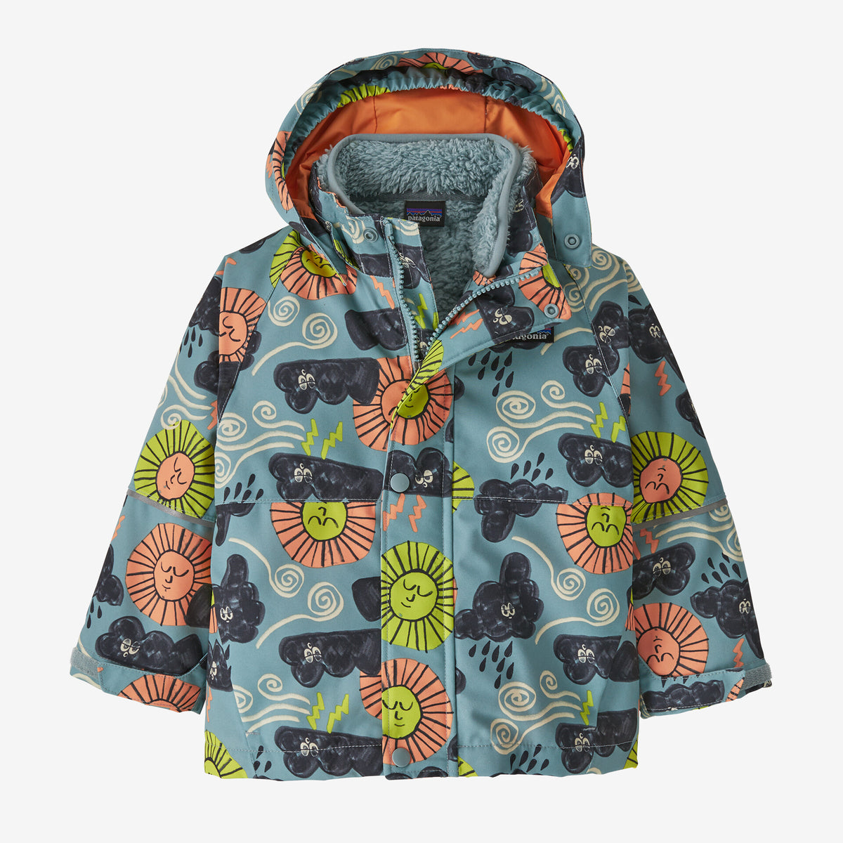 Patagonia Baby All Seasons 3-in-1 Jacket Forces of Nature: Thermal Blue