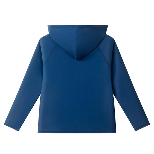 Andy & Evan - Boys Hooded Rashguard | Navy