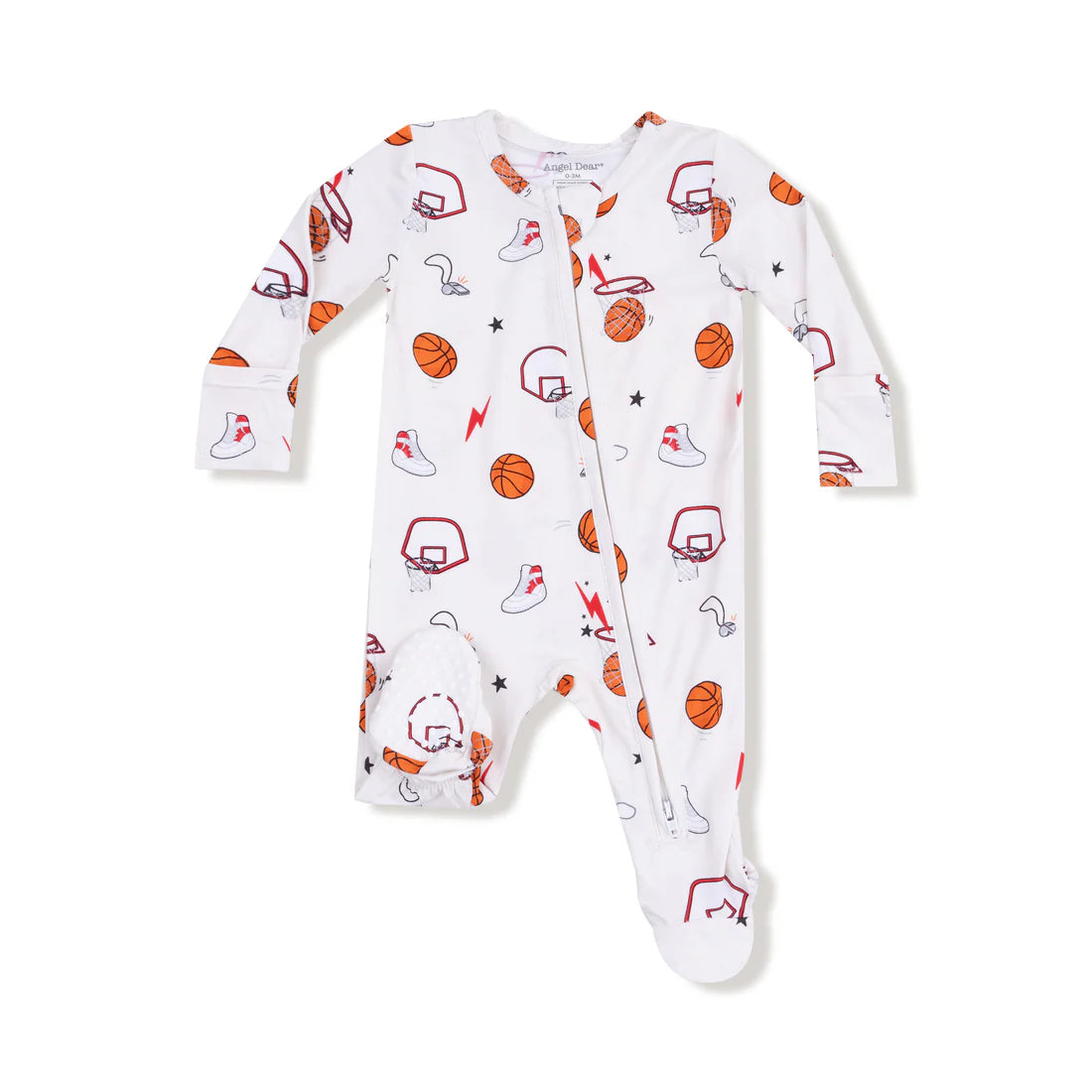 Angel Dear 2 Way Zipper Footie II Basketball Uni