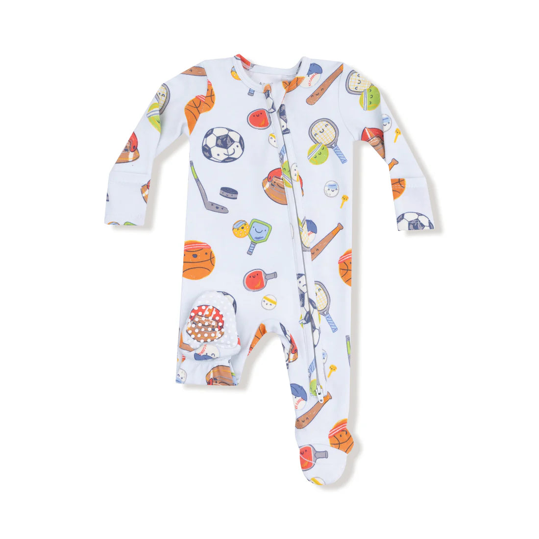 Angel Dear  2 Way Zipper Footie II Sports Ball Friends