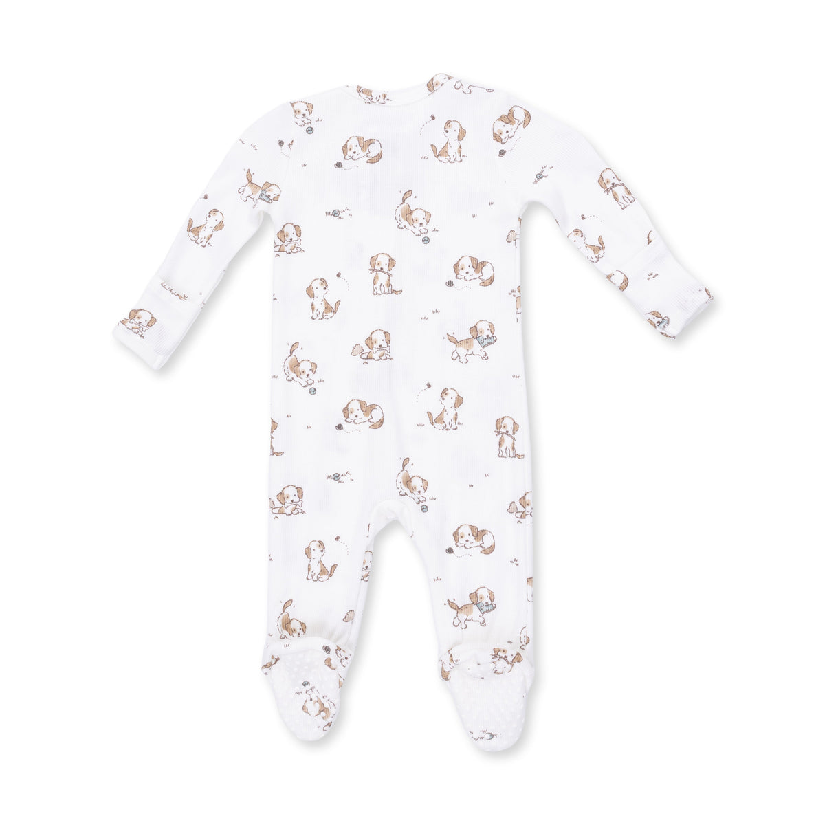 Angel Dear Explorer Puppy Blue 2 Way Zipper Footie
