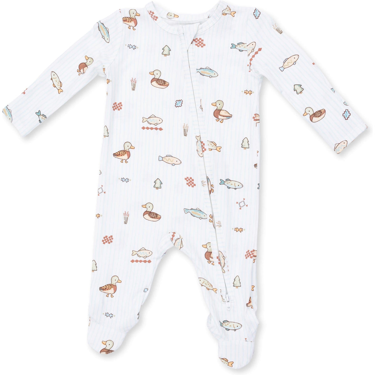 Angel Dear Lake Cuties 2 Way Zipper Footie