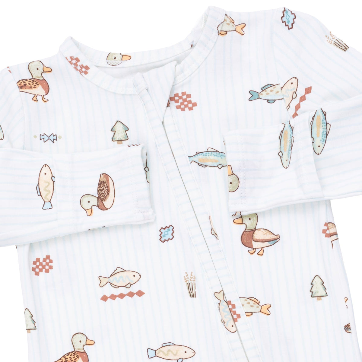 Angel Dear Lake Cuties 2 Way Zipper Footie