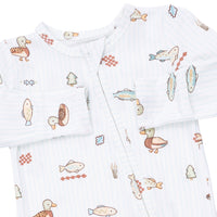 Angel Dear Lake Cuties 2 Way Zipper Footie