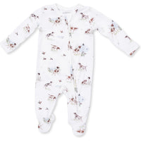 Angel Dear Pointer Pups and Duck Buddies 2 Way Zipper Footie
