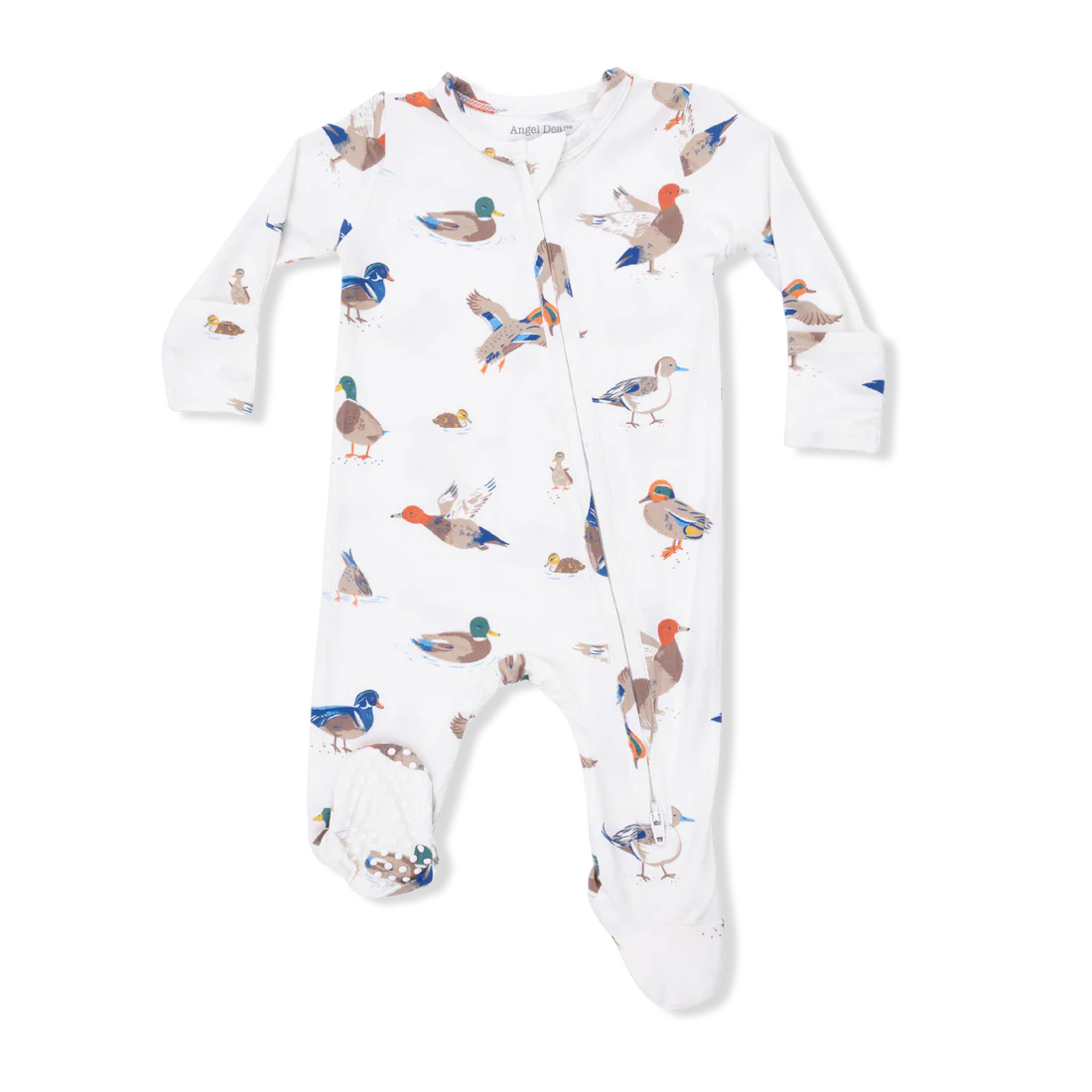 Angel Dear Ducks  2 Way Zipper Footie