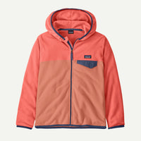 Patagonia Kids' Micro D® Snap-T® Fleece Jacket- Moment Pink