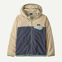 Patagonia Kids' Micro D® Snap-T® Fleece Jacket- Smolder Blue