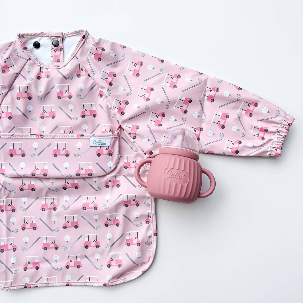 Calla & Friends - The Grayson Long Sleeve Bib - Golf