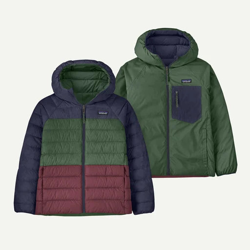 Patagonia Kids Reversible Down Hoody New Navy