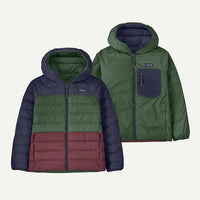 Patagonia Kids Reversible Down Hoody New Navy