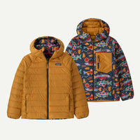 Patagonia Kids' Reversible Down Sweater™ Hoody-  Ink Black