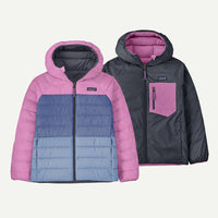 Kids' Reversible Down Sweater™ Hoody- Smolder Blue