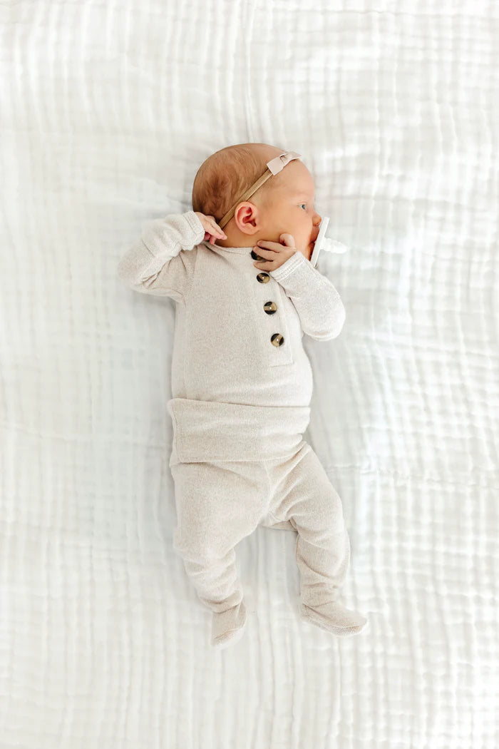 Lou Lou and Company Dakota Plush Knit Top + Bottom