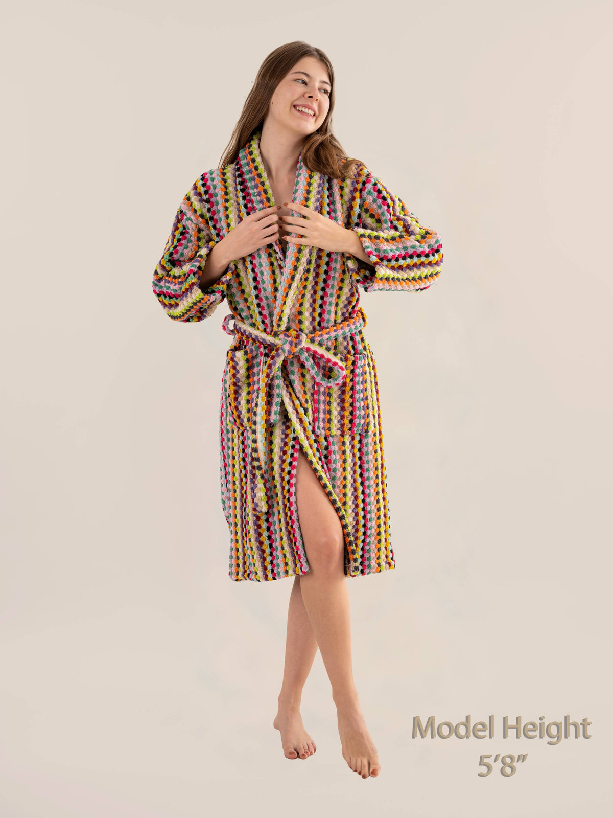 Kalkedon Towels - Pom Pom Bathrobe