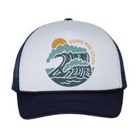 Spruce Seed - Doing Rad Stuff Coastal Kids Trucker Hat Surf Youth Toddler