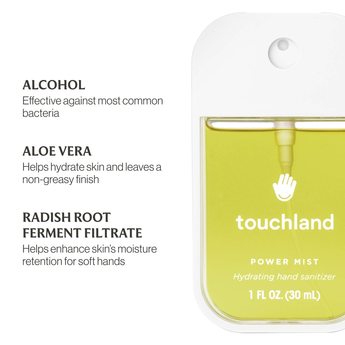 Touchland - Vanilla Blossom Power Mist Hydrating Hand Sanitizer