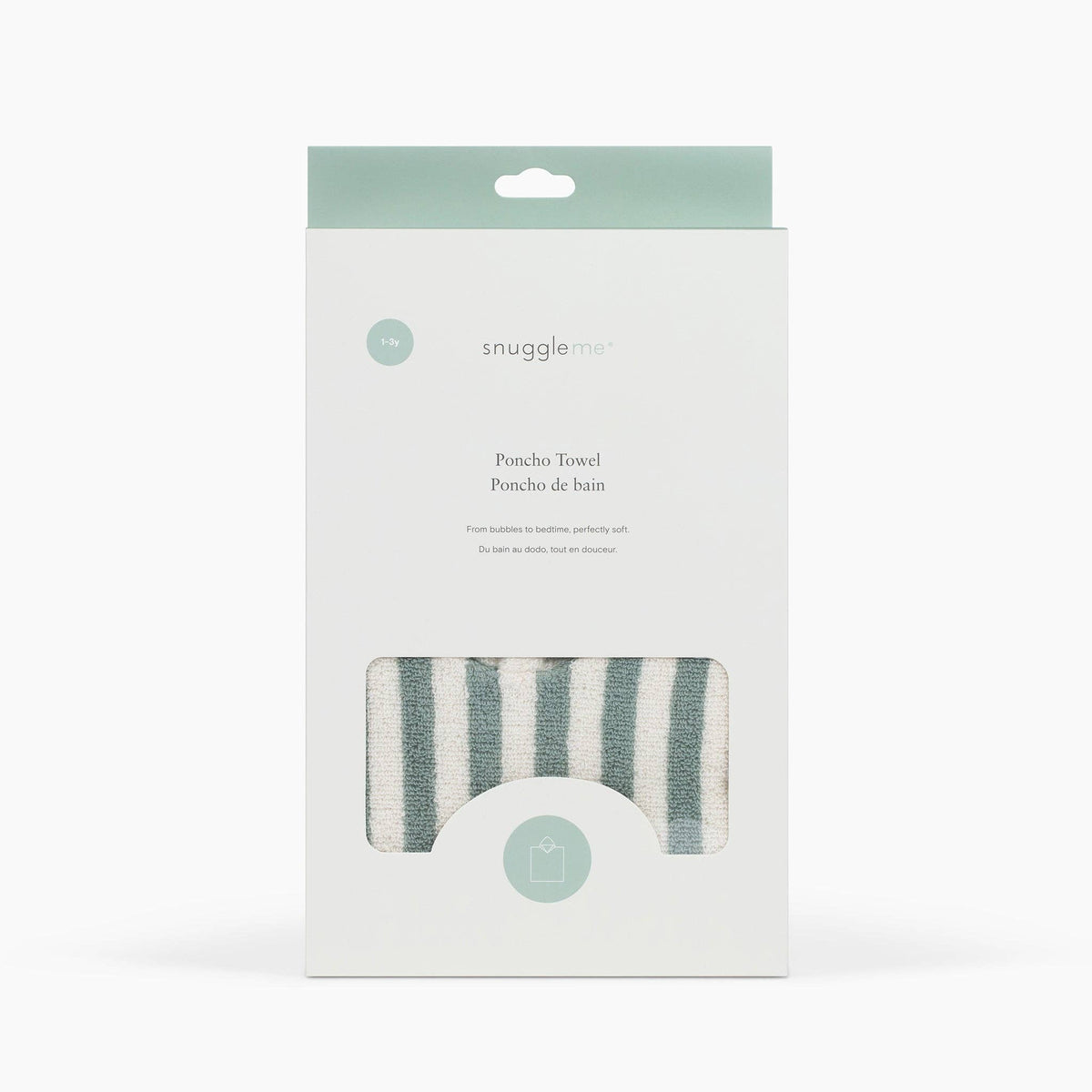 Snuggle Me Organic - Poncho Towel | Slate
