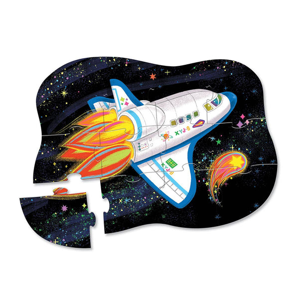 Crocodile Creek Inc. - 12-Piece Mini Puzzle - Blast Off